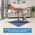 Load image into Gallery viewer, Washable Dog Pee Pads Waterproof & Reusable (2 Pack, 36x36) – Washable Puppy Pads, Absorbent Pee Mat, Non-Slip Potty Pads, Crate Mat, Pee Proof Dog Rug, Floor Protector, Incontinence & Whelping

